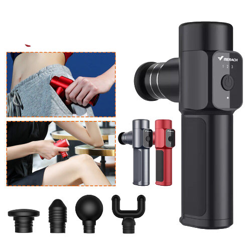 thumb картинка Массажер перкуссионный Merach NANO Fascia Gun (MR-1537H) от магазина Fastoo
