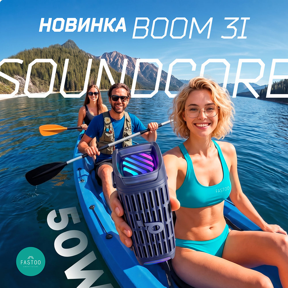 thumb картинка Портативная колонка Anker Soundcore Boom 3i от магазина Fastoo