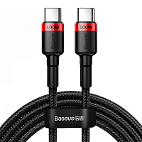 картинка Кабель Baseus Rapid Charge Flash Charging Data Cable Type-C to Type-C 100W 200 cm магазин Fastoo являющийся официальным дистрибьютором в России 