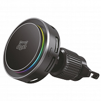 картинка Автомобильный держатель с беспроводной зарядкой FASTOO ICEDRIVE 25W магазин Fastoo являющийся официальным дистрибьютором в России 