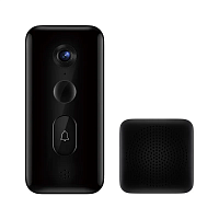 картинка Дверной звонок умный Xiaomi Smart Doorbell 3 магазин Fastoo являющийся официальным дистрибьютором в России 