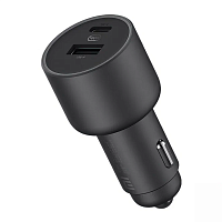 картинка Автомобильное зарядное устройство Xiaomi Car Charger Fast Charging Version 1A1C (100W) магазин Fastoo являющийся официальным дистрибьютором в России 