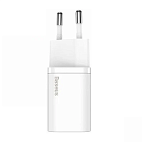 картинка Сетевое зарядное устройство Baseus Super Si Quick Charger 1C 30W EU магазин Fastoo являющийся официальным дистрибьютором в России 