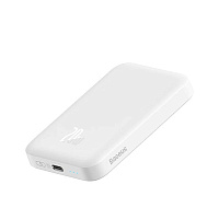 картинка Аккумулятор внешний Baseus Magnetic Mini Slim&Compact Wireless Fast Charge Power Bank 6000mAh 20W магазин Fastoo являющийся официальным дистрибьютором в России 