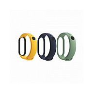 картинка Набор ремешков Mi Band 5 (3-Pack) магазин Fastoo являющийся официальным дистрибьютором в России 
